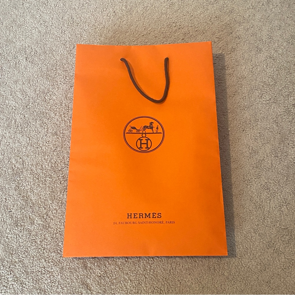 Hermes Shopping Bag 11 X 17